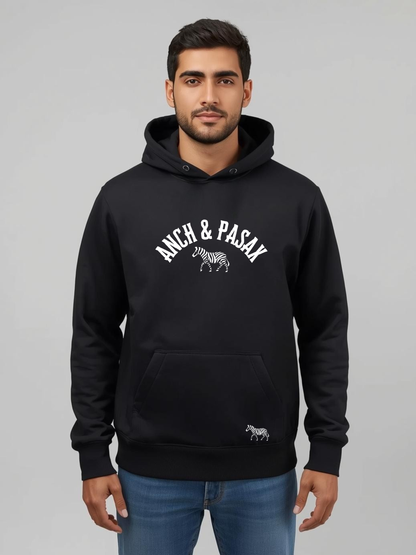 Zebra Elegance Hoodie