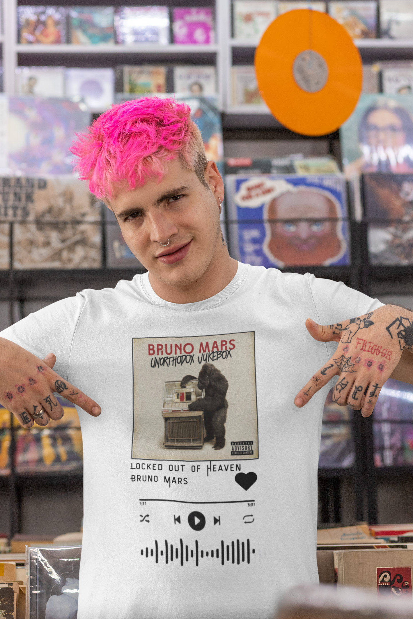 spotify theme Bruno mars